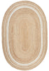 Palm Beach Natural Oval Rug