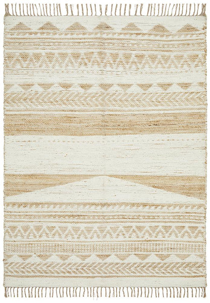 Mayan White Rug