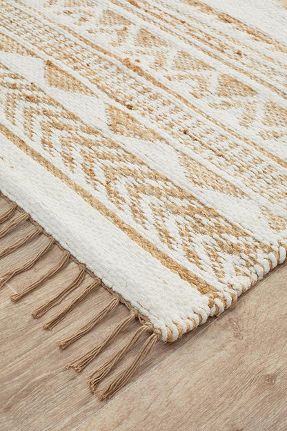 Mayan White Rug