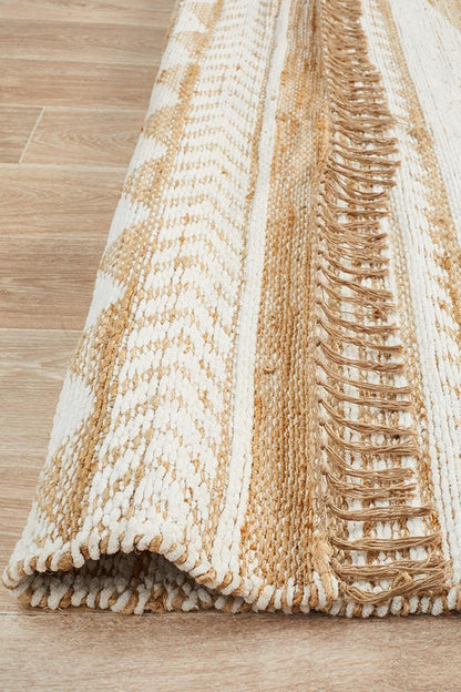 Mayan White Rug