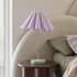 Cora Table Lamp Lilac/Pastel Green