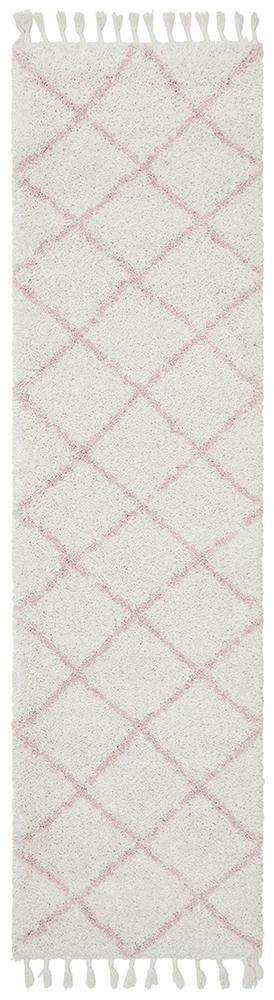 Luxe Pink Runner Rug