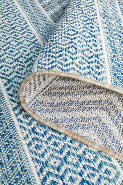 Patio Blue Rug