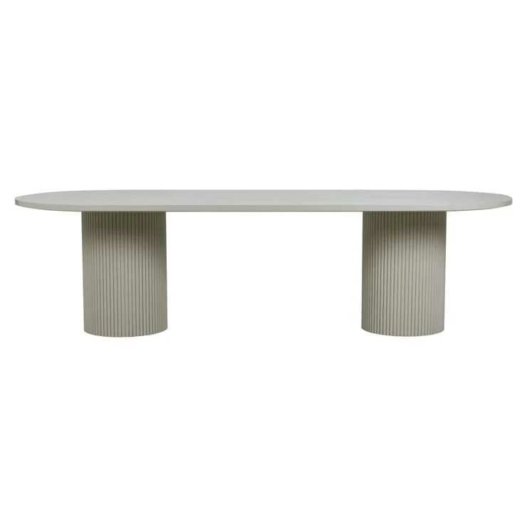 GlobeWest | Benjamin Ripple Oval Dining Table